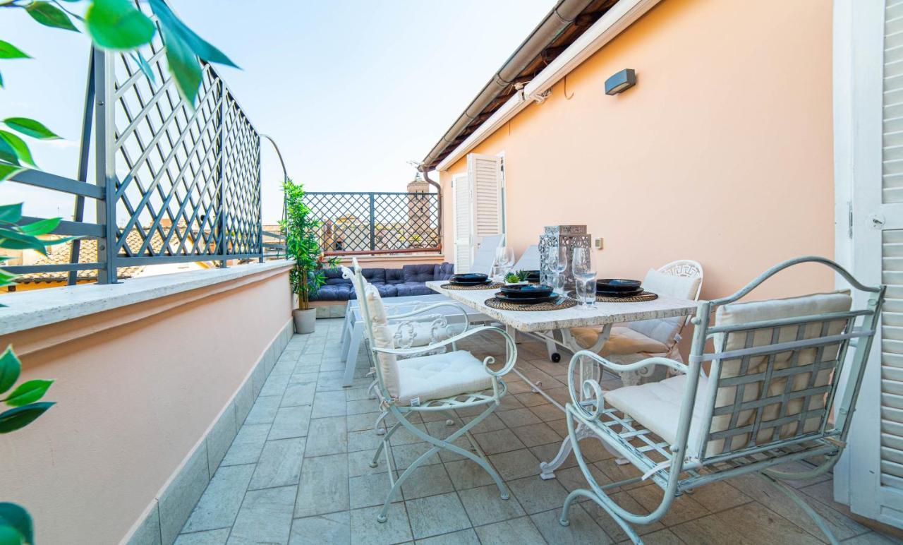 Luxury Top Floor In Trastevere Roma Exterior foto