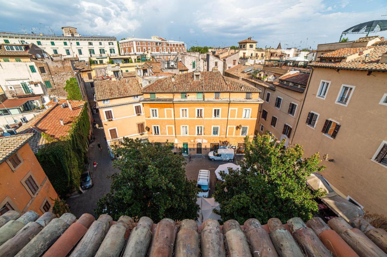 Luxury Top Floor In Trastevere Roma Exterior foto